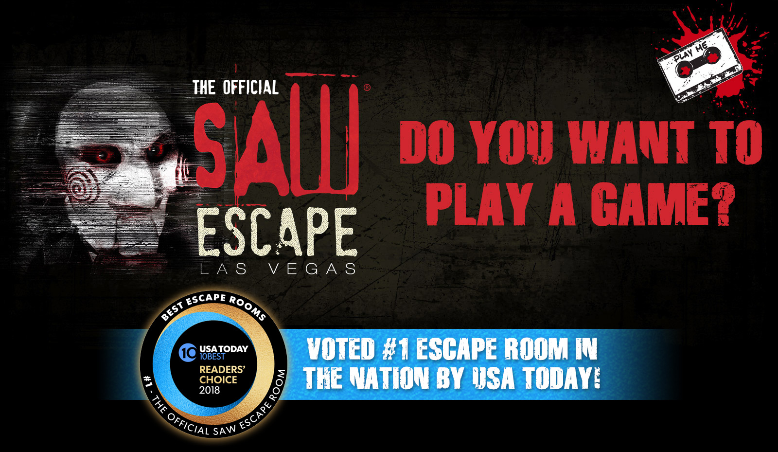 Official Saw Escape Do You Want To Play A Game
